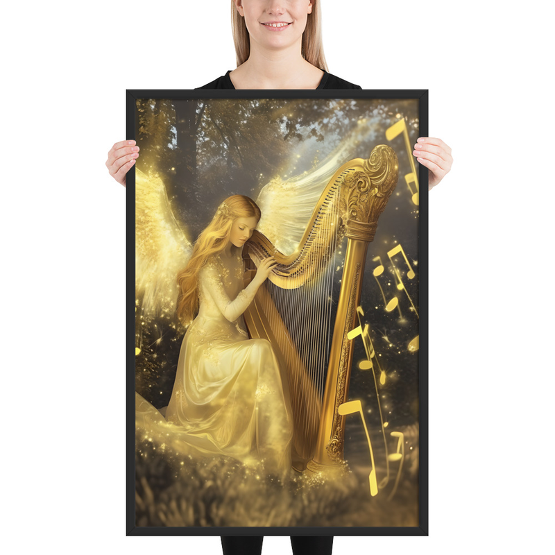 Dominion Halo Premium Luster Photo Paper Framed Poster