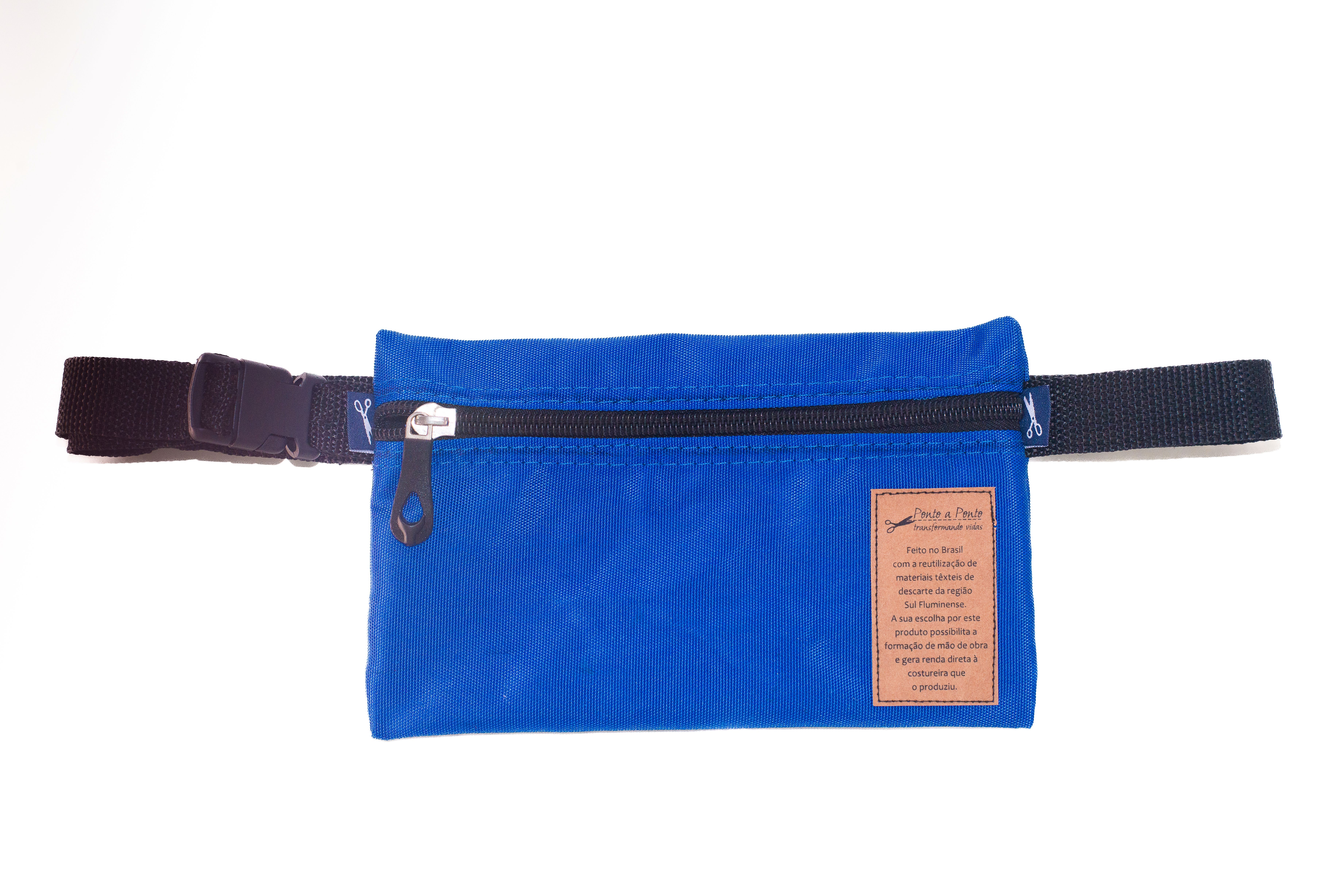 👜 Pochete Doleira Sustentável Cor Azul