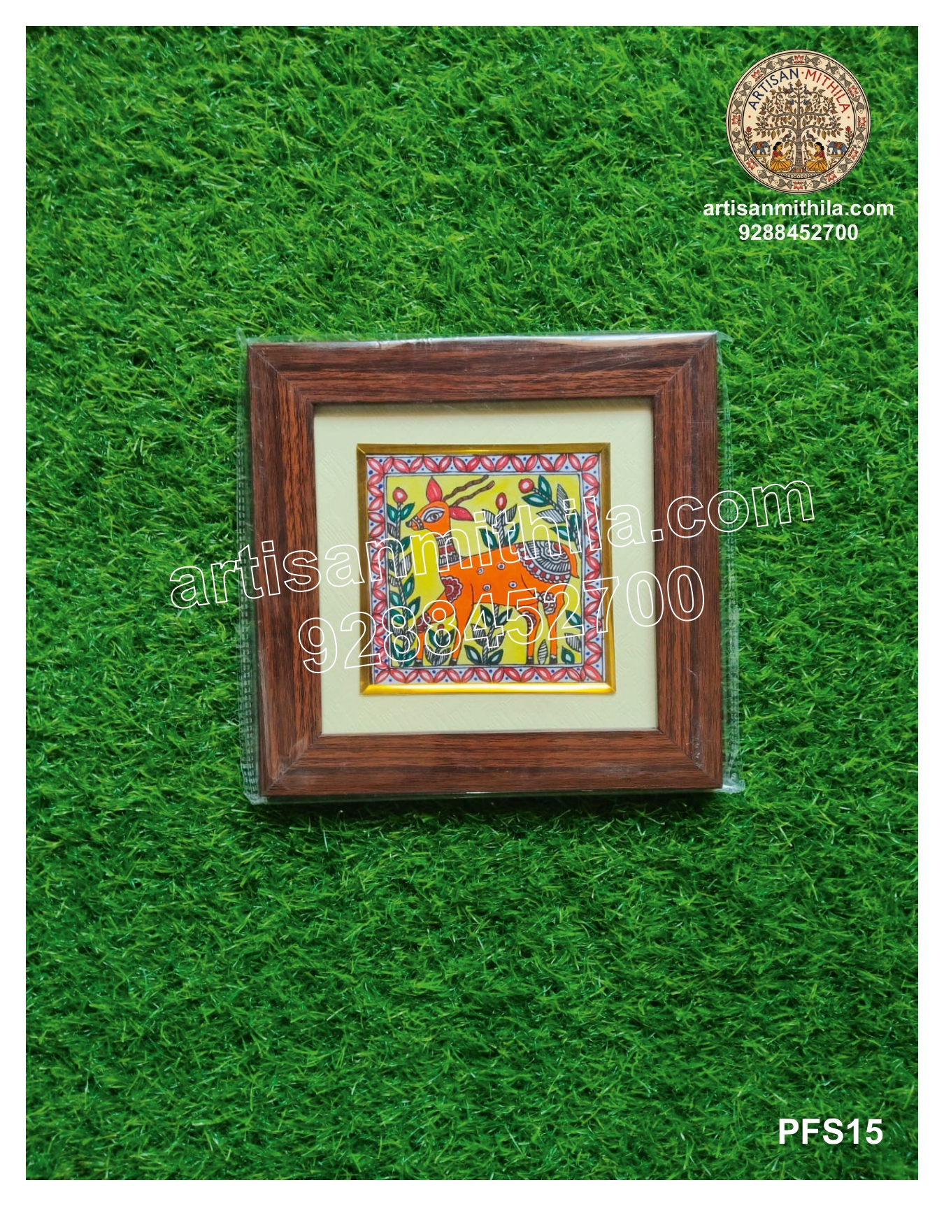 Madhubani Art Framed Painting