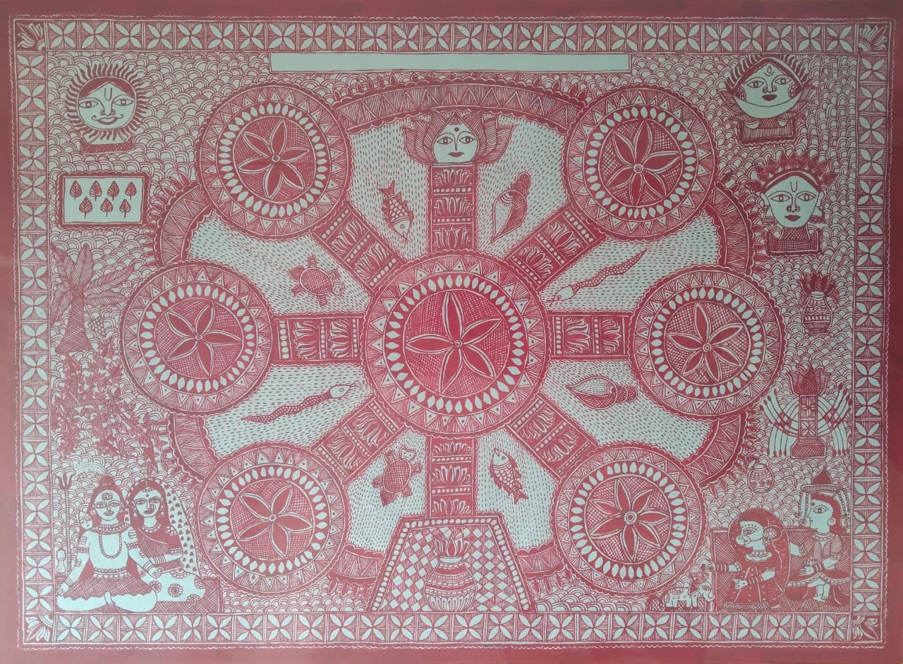 Kohbar Mithila Painting