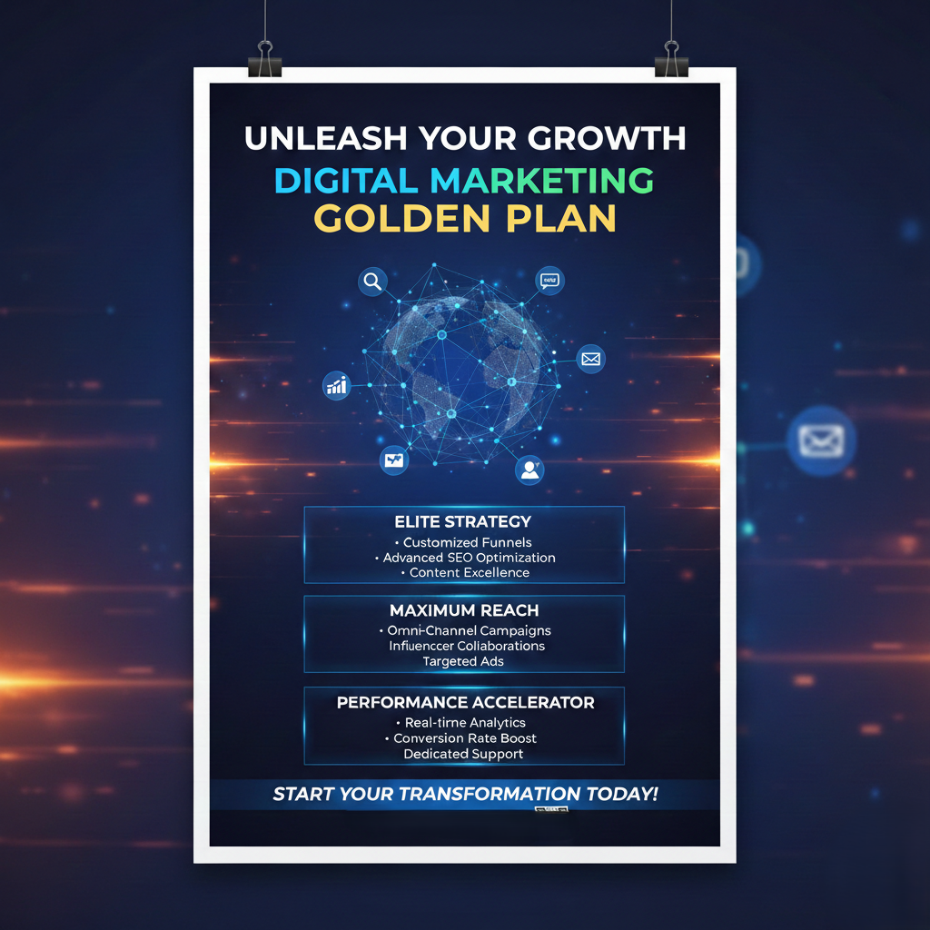 Digital Marketing Golden Plan