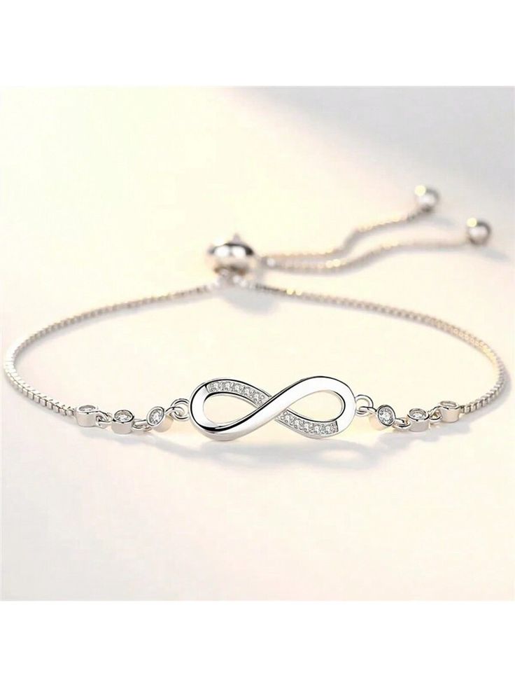 Pulsera infinito de plata
