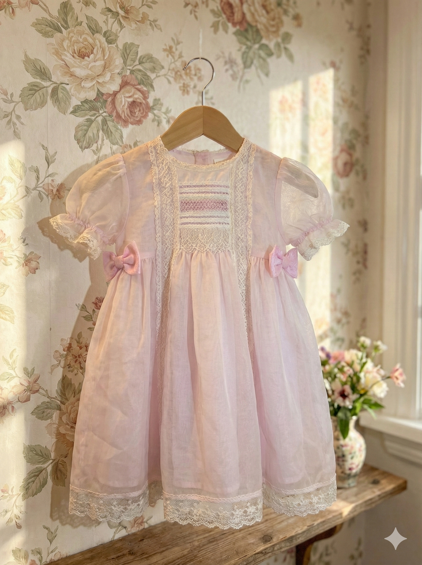 Adeline smocked dress sb