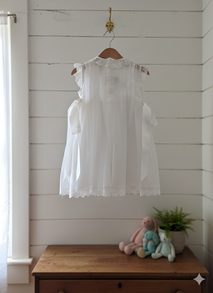 Vestido blanco infantil