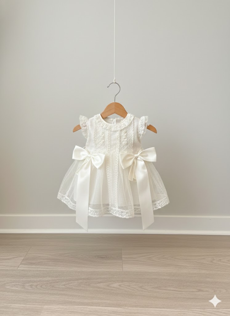 Vestido corto Beige infantil
