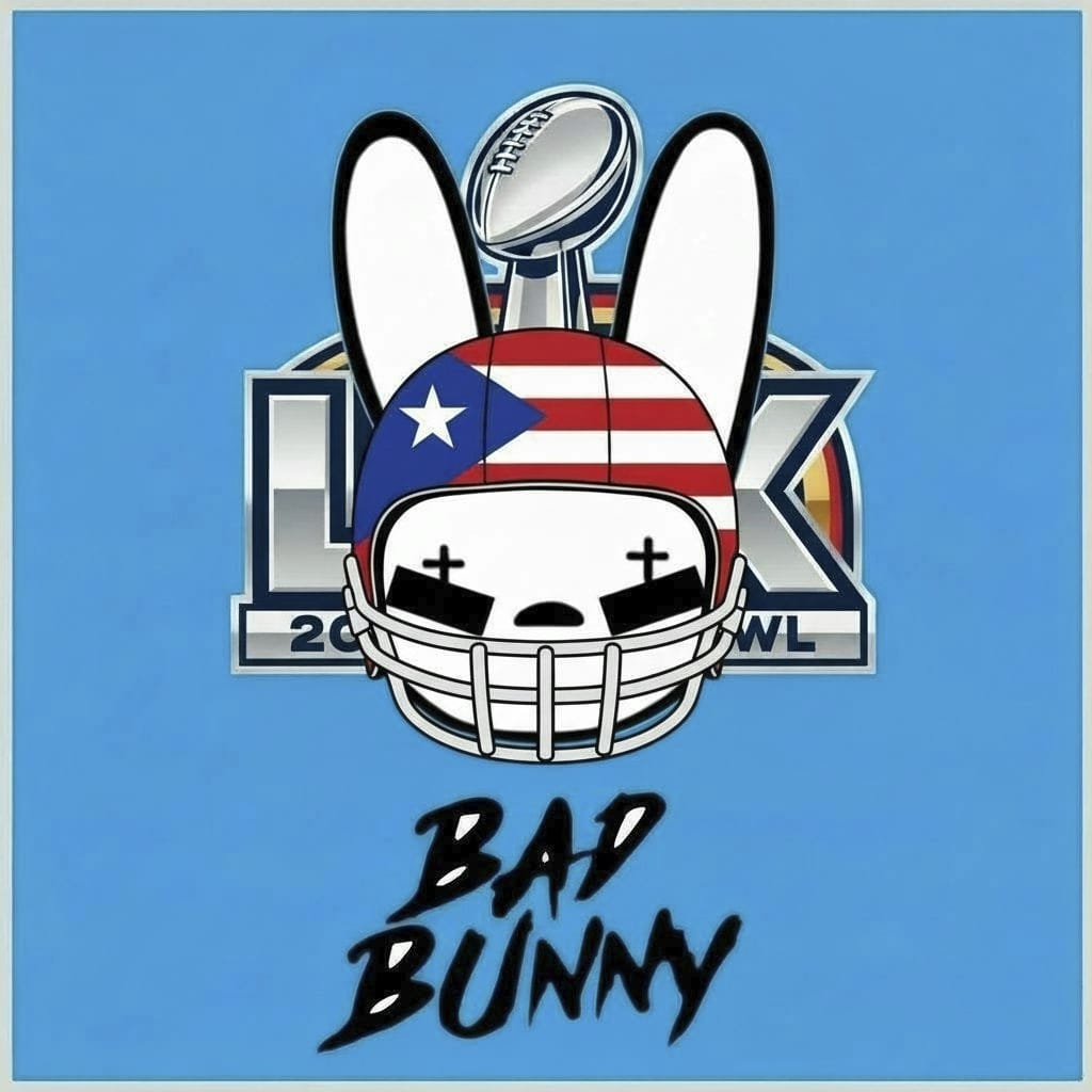 Bad Bunny Super Bowl Tshirt