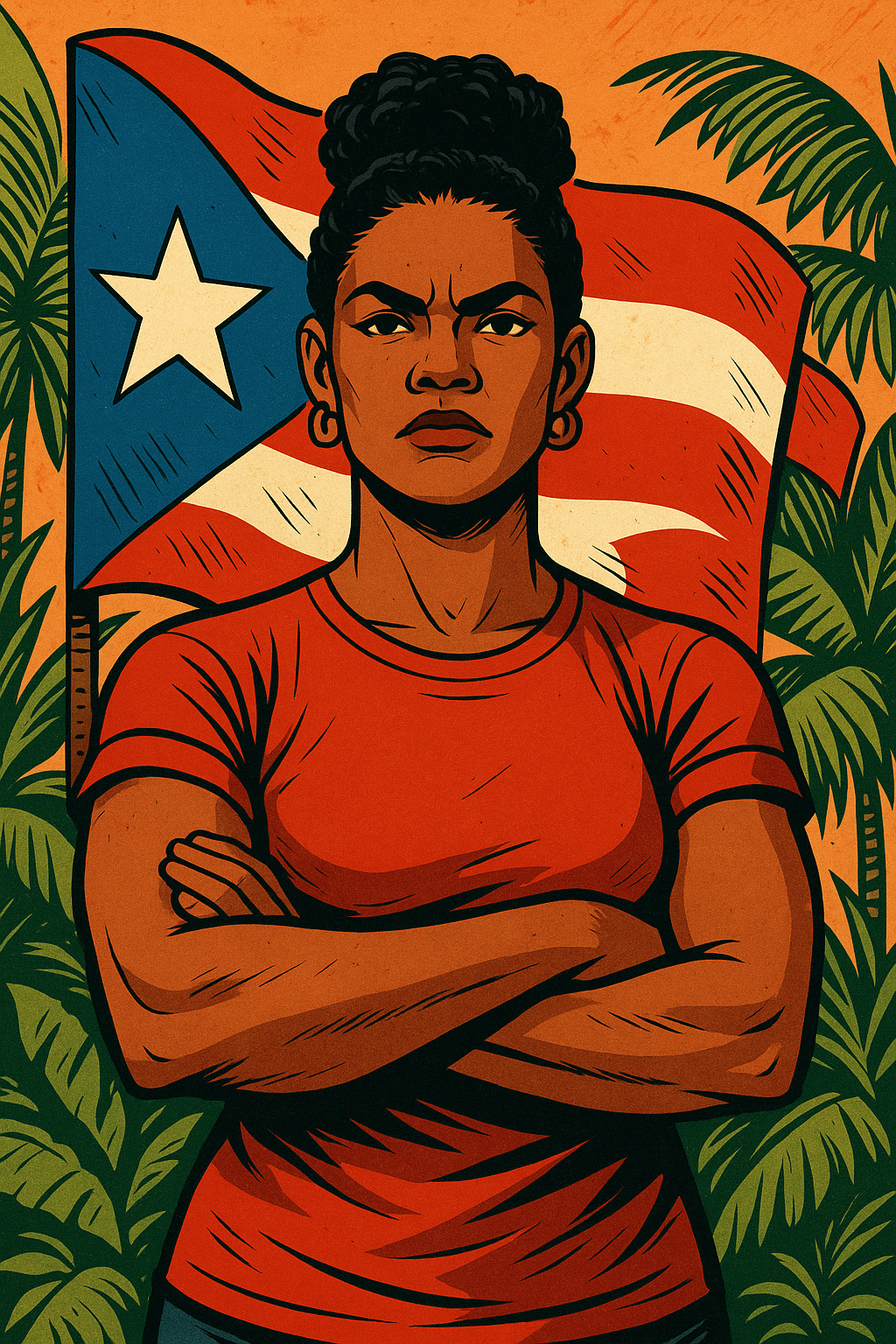 Puerto Rican Flag t-shirt 