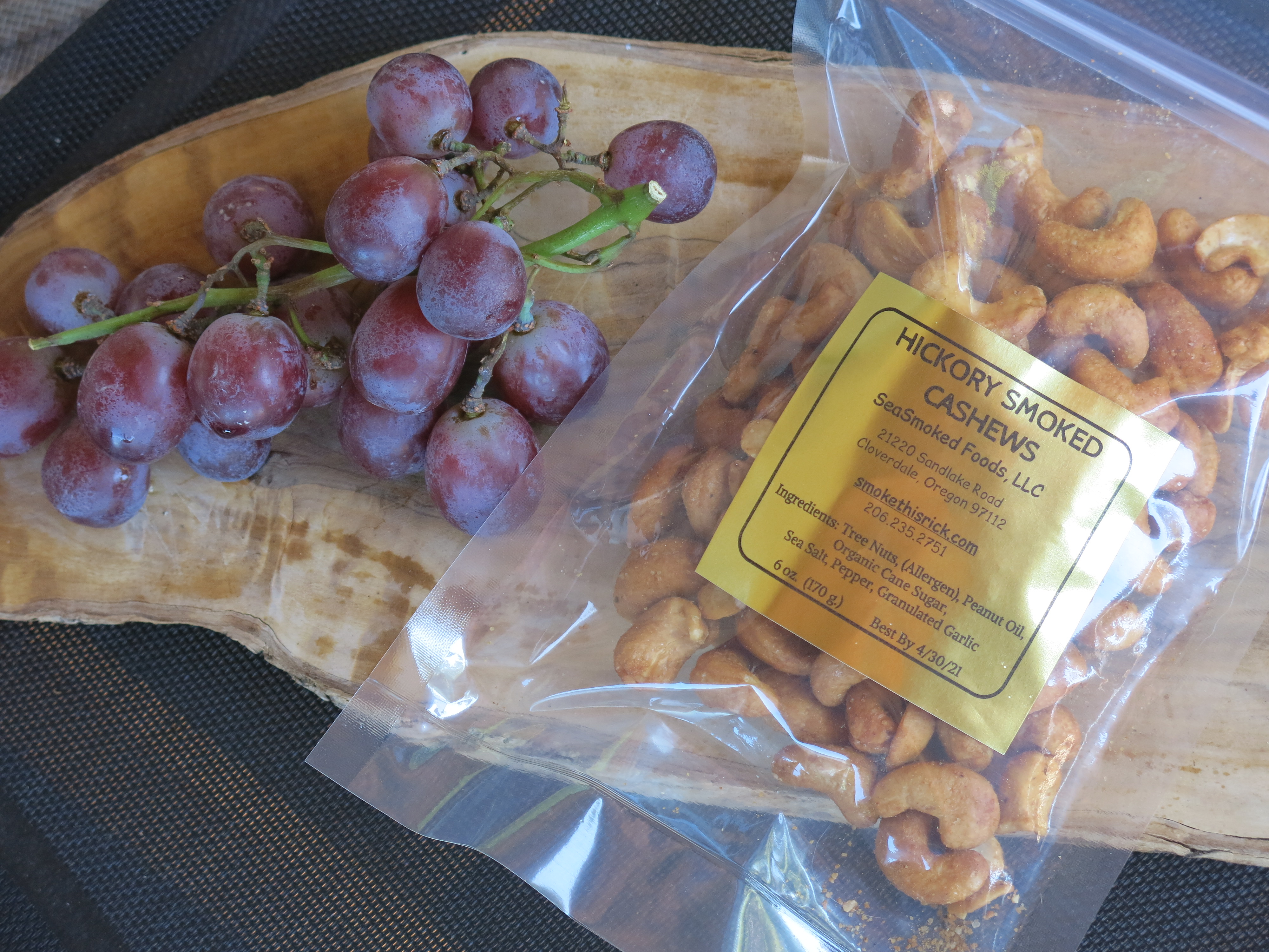 Hickory Smoked Cashews