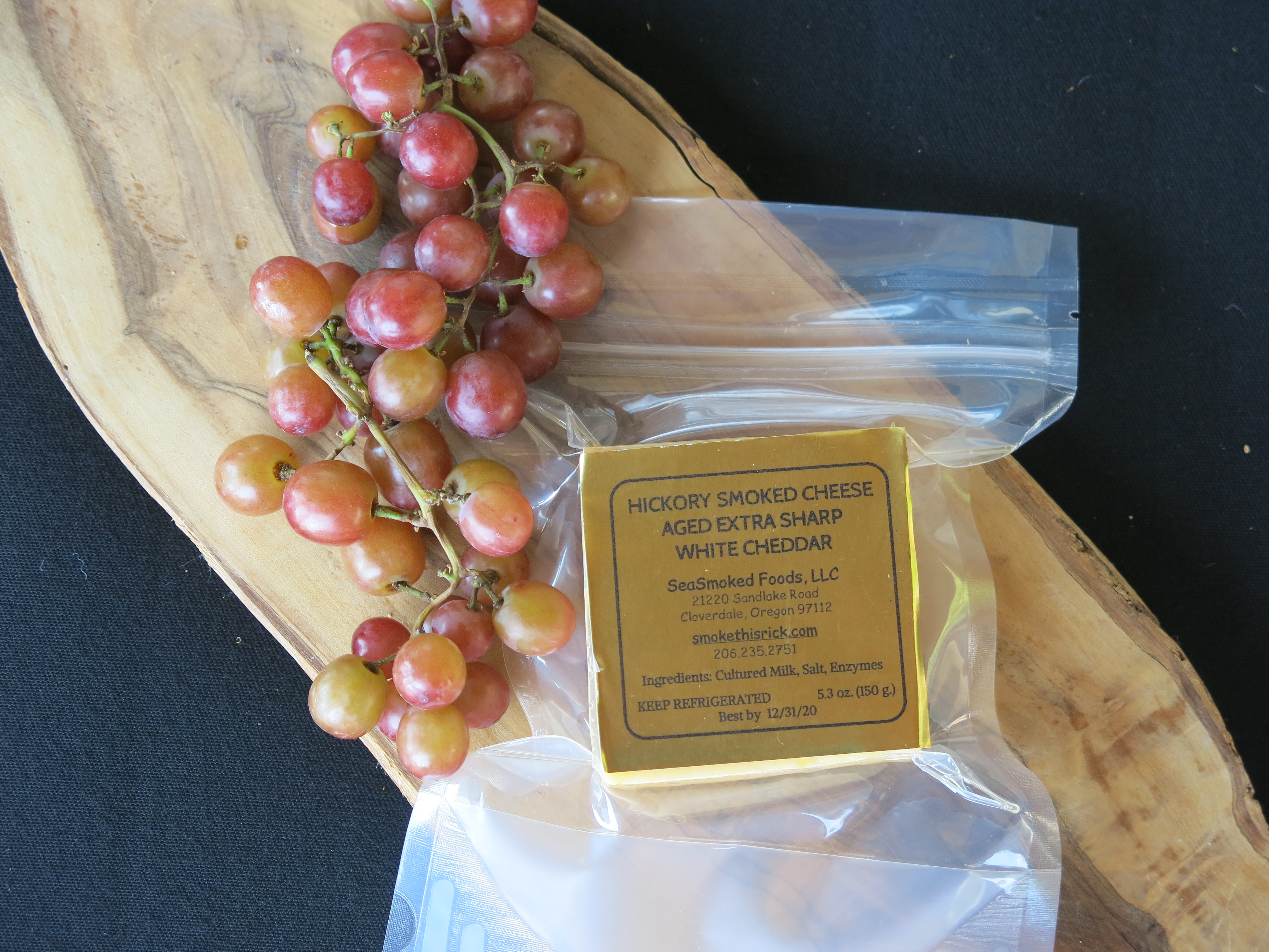 Hickory Smoked Extra Sharp Aged White Cheddar Cheese