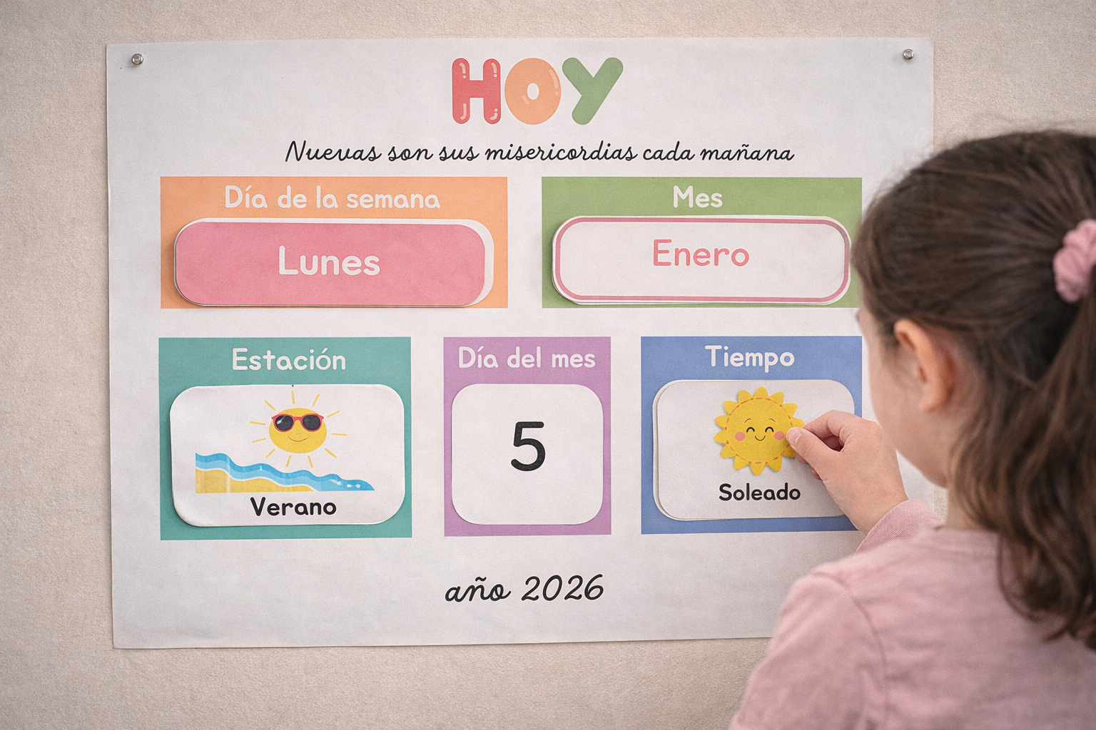 Calendario didáctico Misericordias