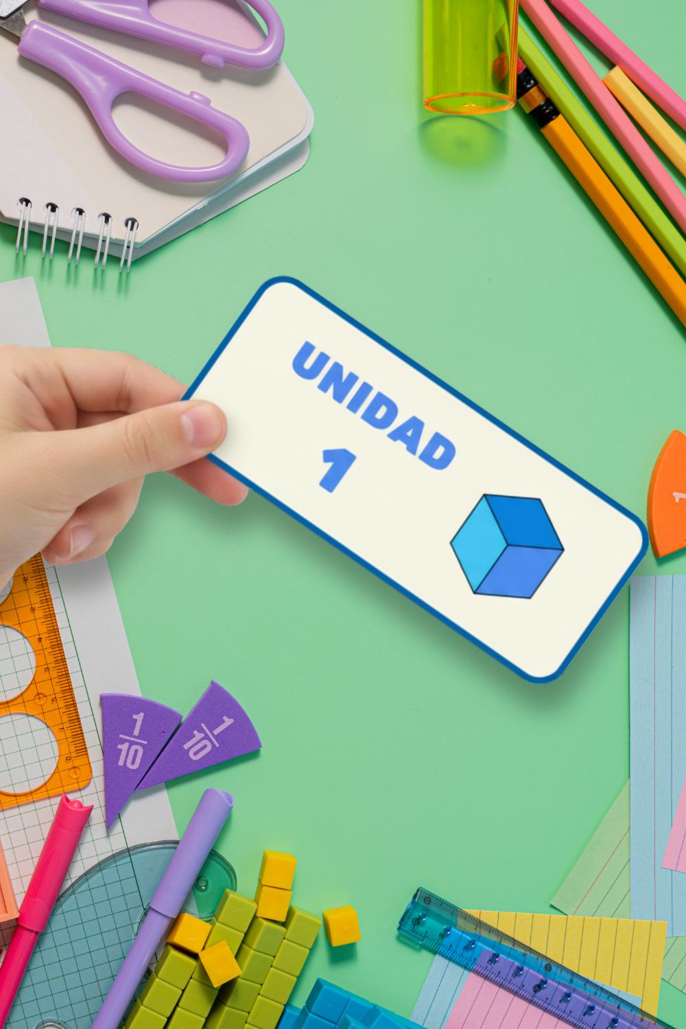 Manipulativos de Unidad, Decena y Centena