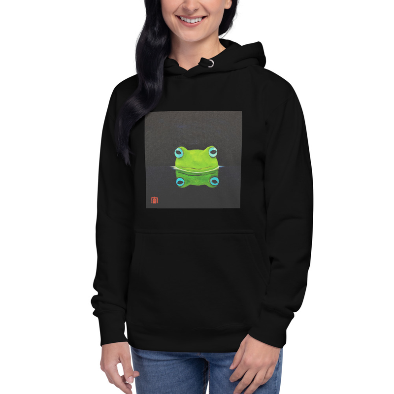 Unisex Hoodie with froggie