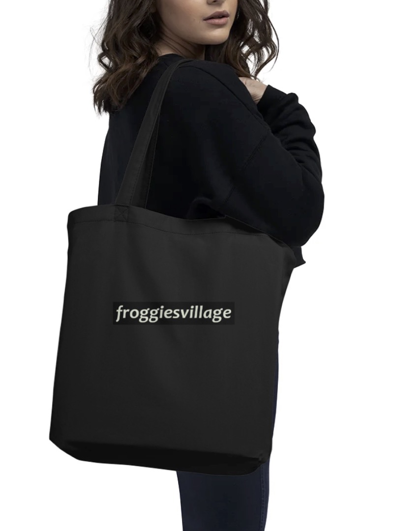 Eco Tote Bag with froggie
