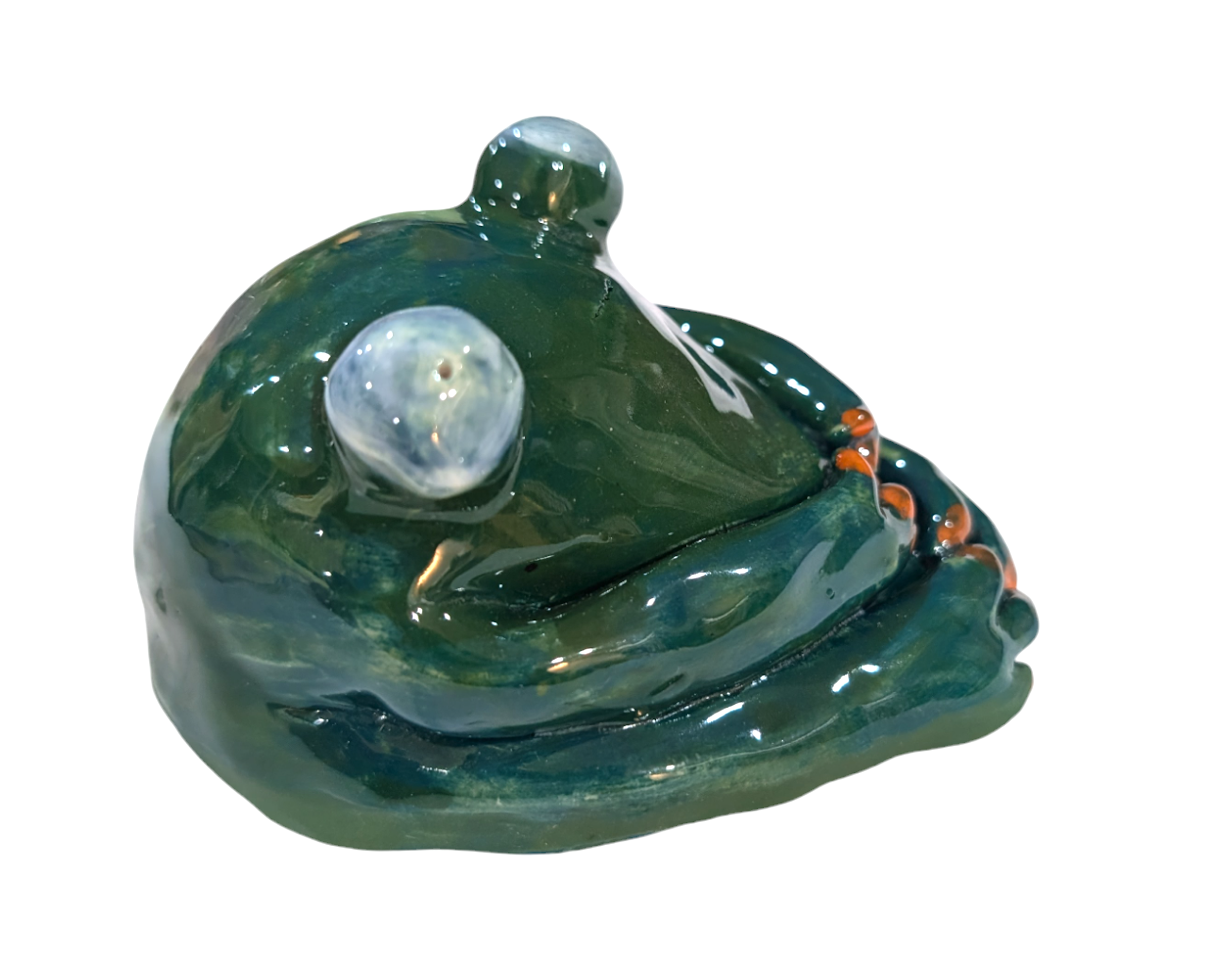 Handmade Ceramic Frog
