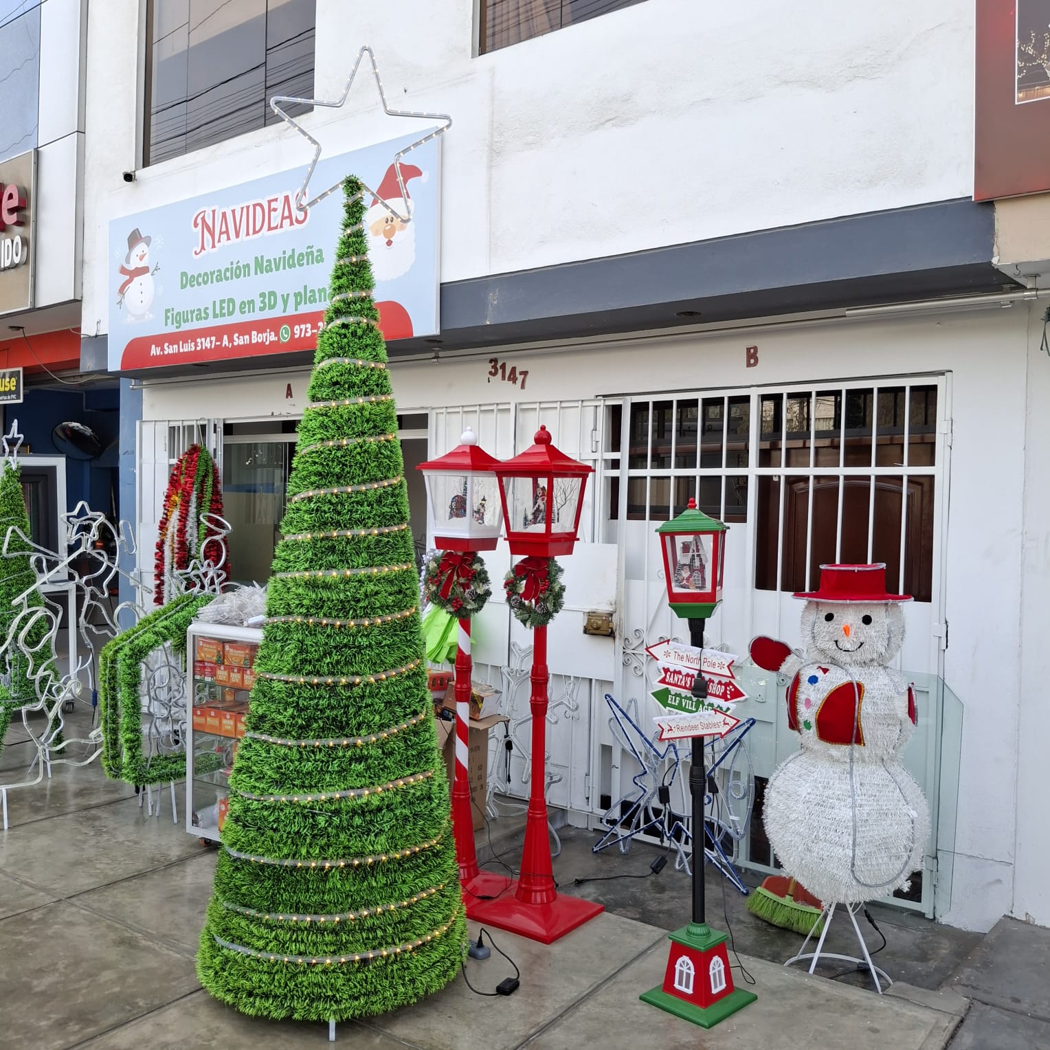 Árbol LED de Navidad de 2.3mt