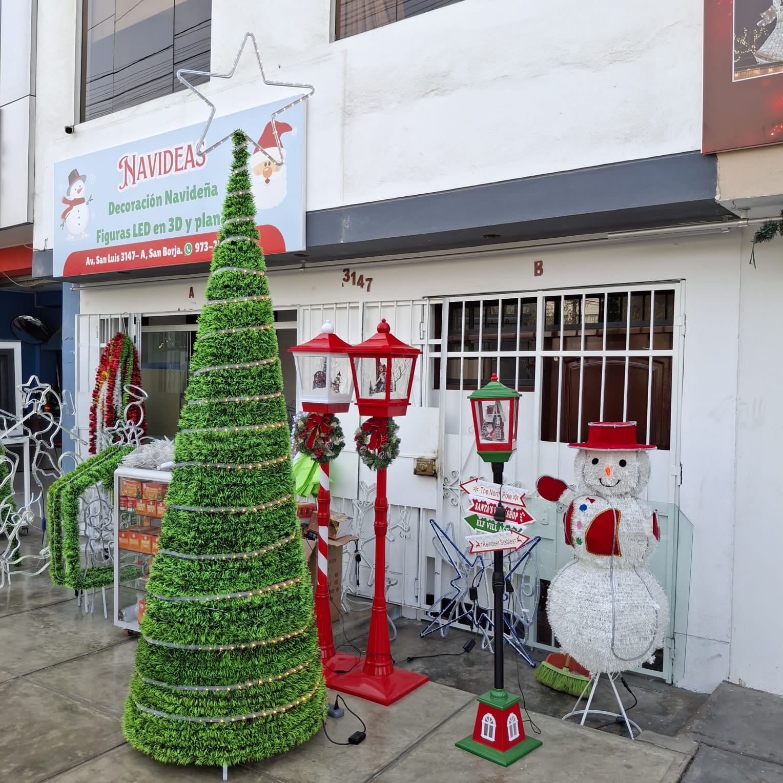 Árbol LED de Navidad de 2.3mt