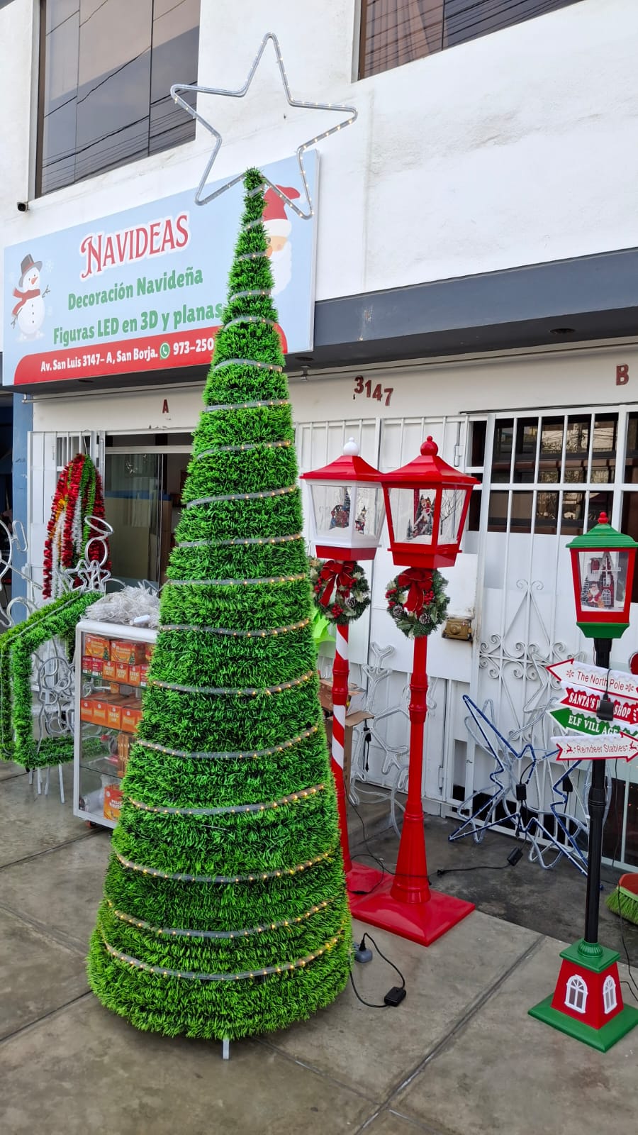 Árbol LED de Navidad de 2.3mt