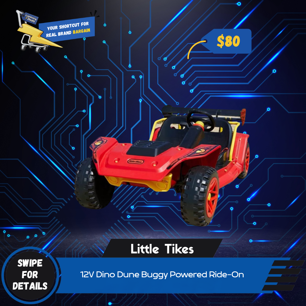 Little Tikes 12V Dino Dune Buggy Ride-On
