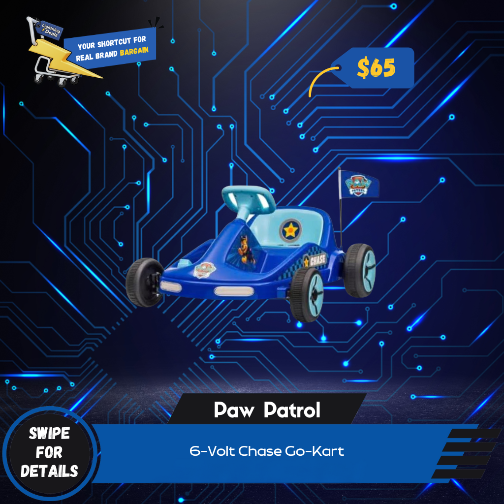 Paw Patrol 6-Volt Chase Go-Kart