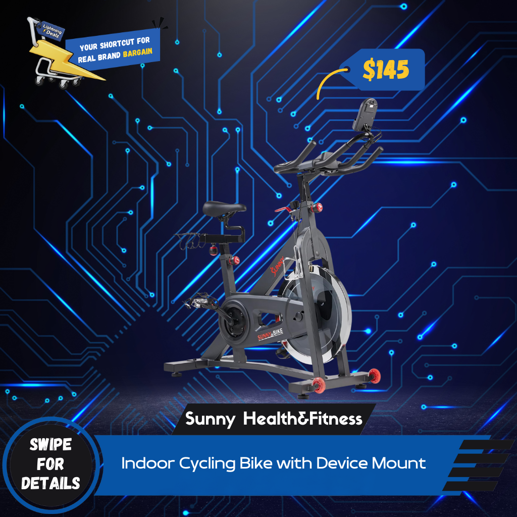 Sunny Health & Fitness Indoor Cycling Bike
