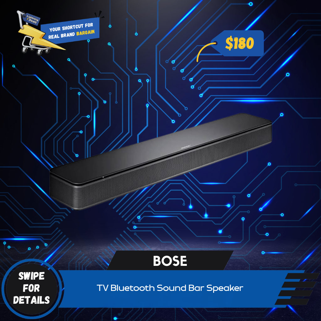 Bose TV Bluetooth Sound Bar Speaker