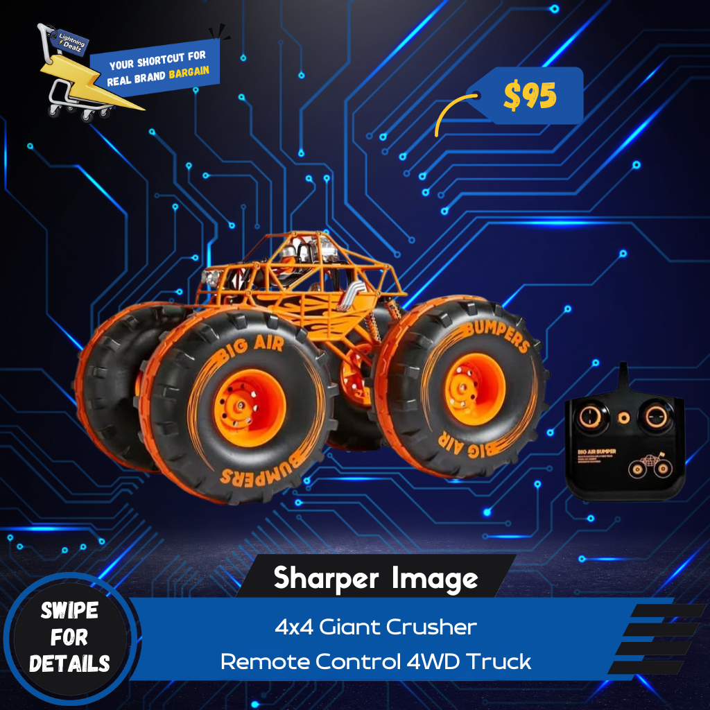 4x4 Giant Crusher Remote Control Truck