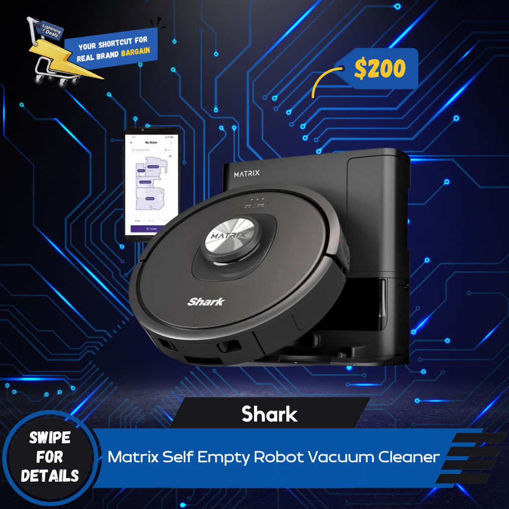 Shark Matrix Self Empty Robot Vacuum Cleaner