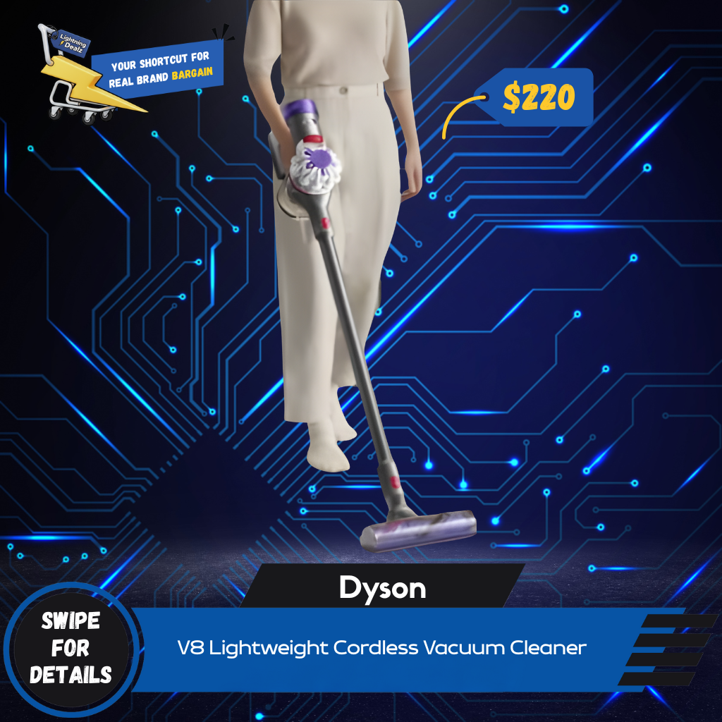 Dyson V8 Lightweight Cordless Vacuum Cleaner