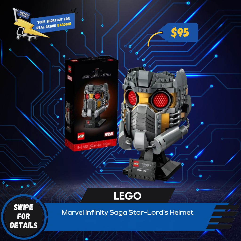 LEGO Marvel Infinity Saga Star-Lord's Helmet