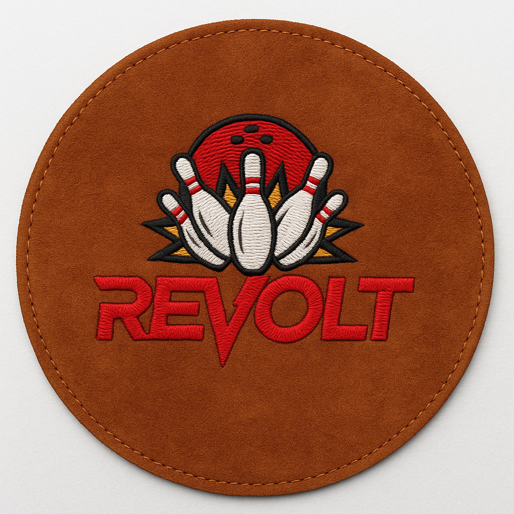 Round Leather Shammy pad.