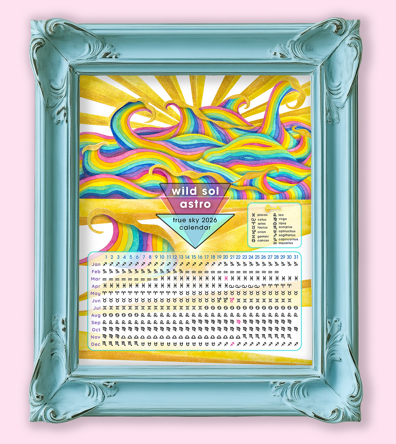 2026 wild sol calendar