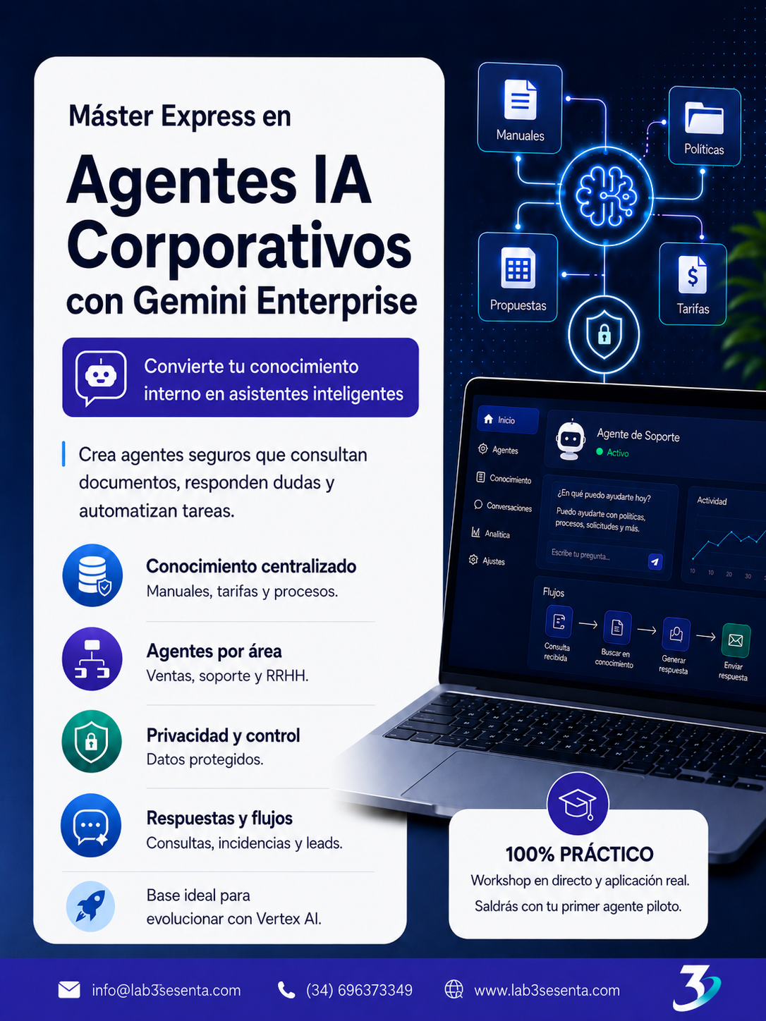 Creación de Agentes Inteligentes con Gemini Enterprise