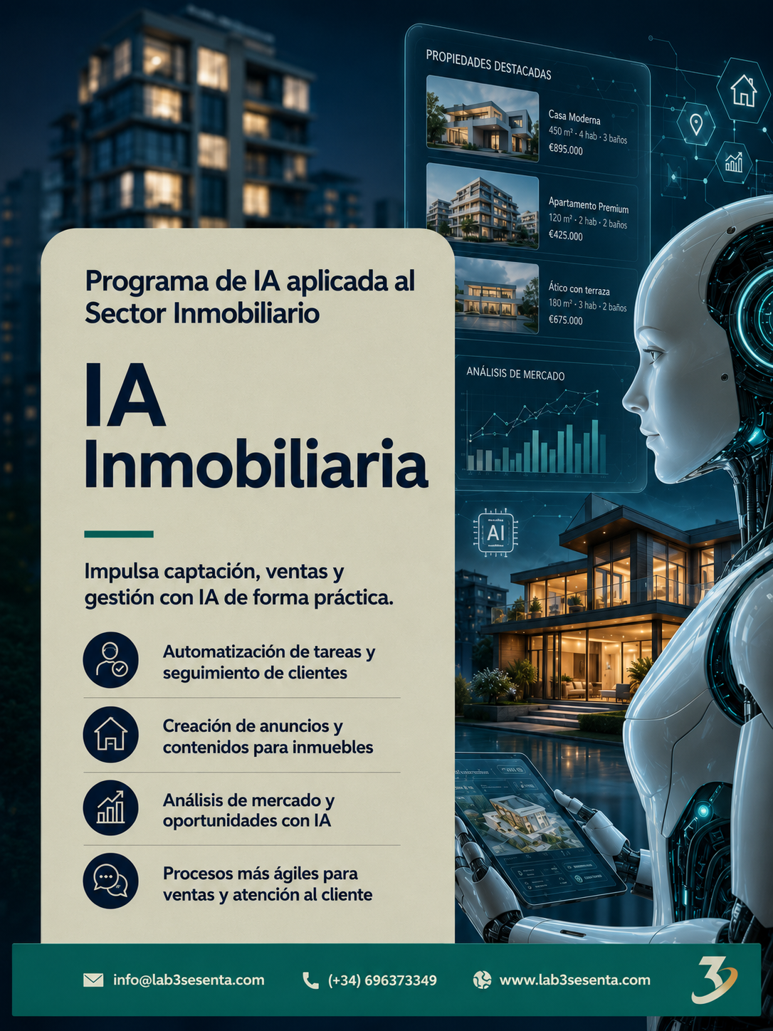 Formación Intensiva en IA aplicada al Sector Inmobiliario