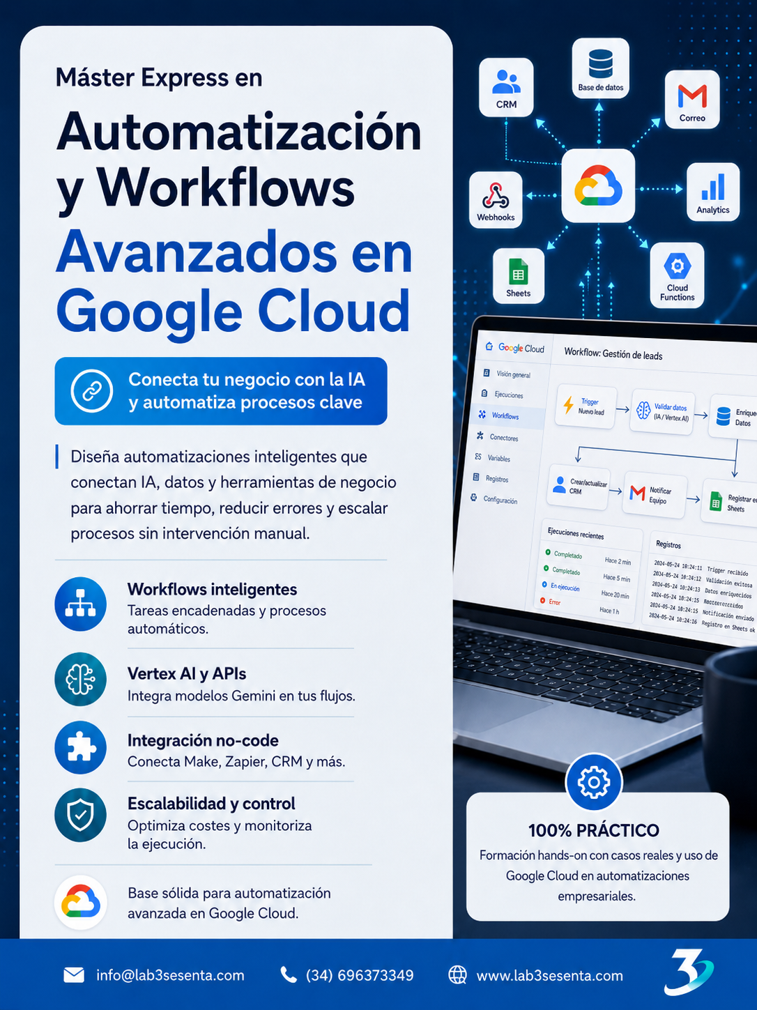 Automatización y Workflows Avanzados en Google Cloud