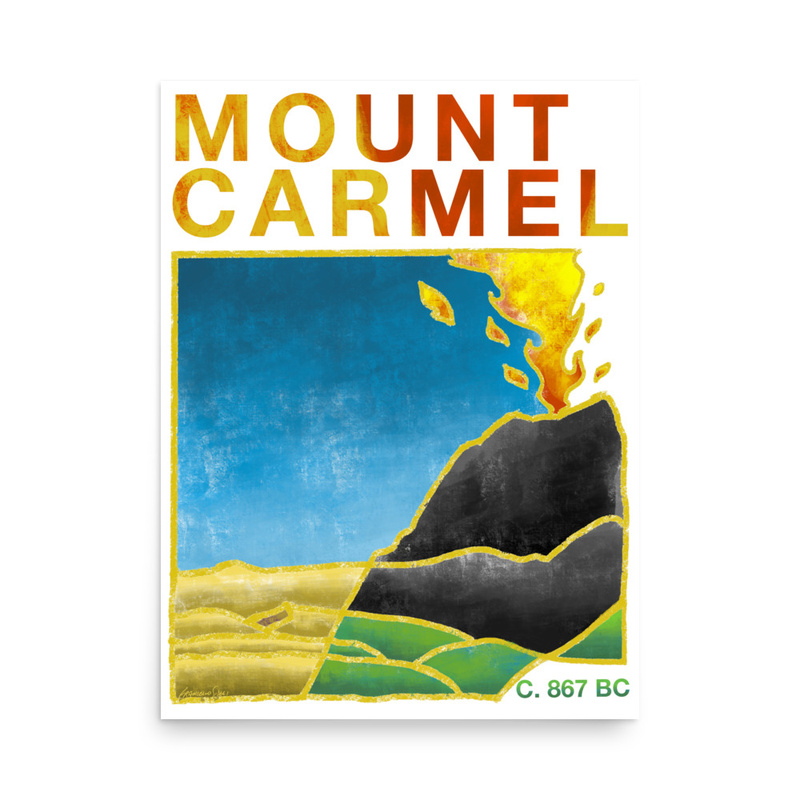 Mount Carmel Wall Poster
