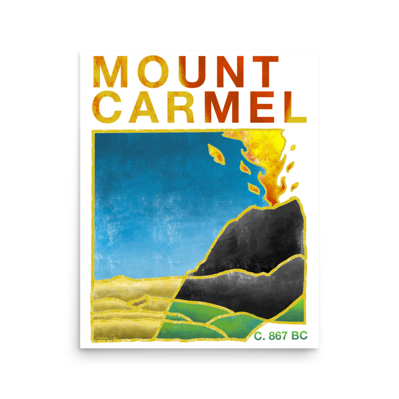 Mount Carmel Wall Poster
