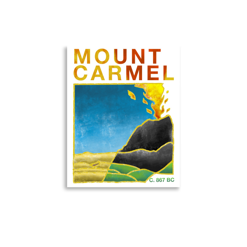 Mount Carmel Wall Poster