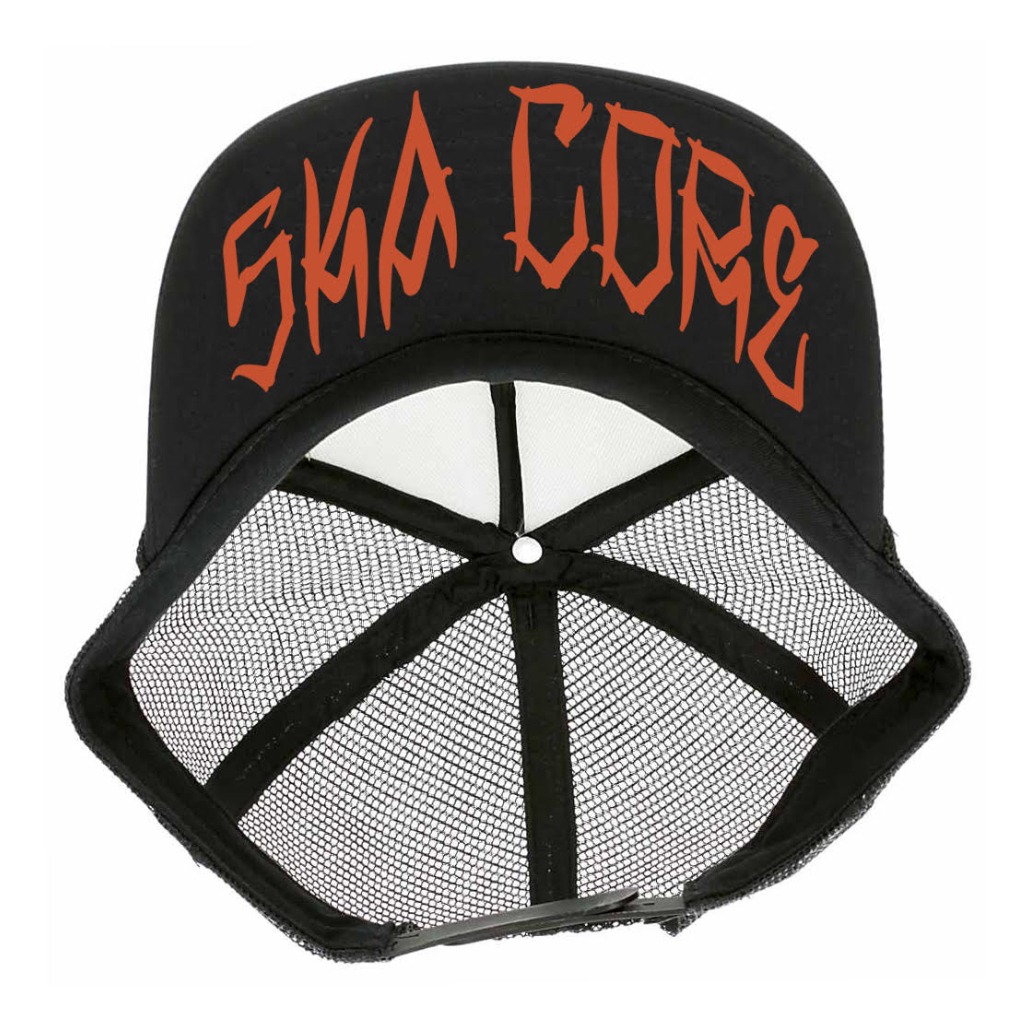 SHANDON - Snapback Hat -  (Orange on Black)