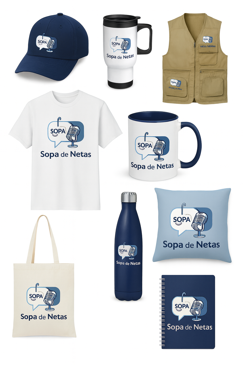 Sopa de Netas Merchandise Collection
