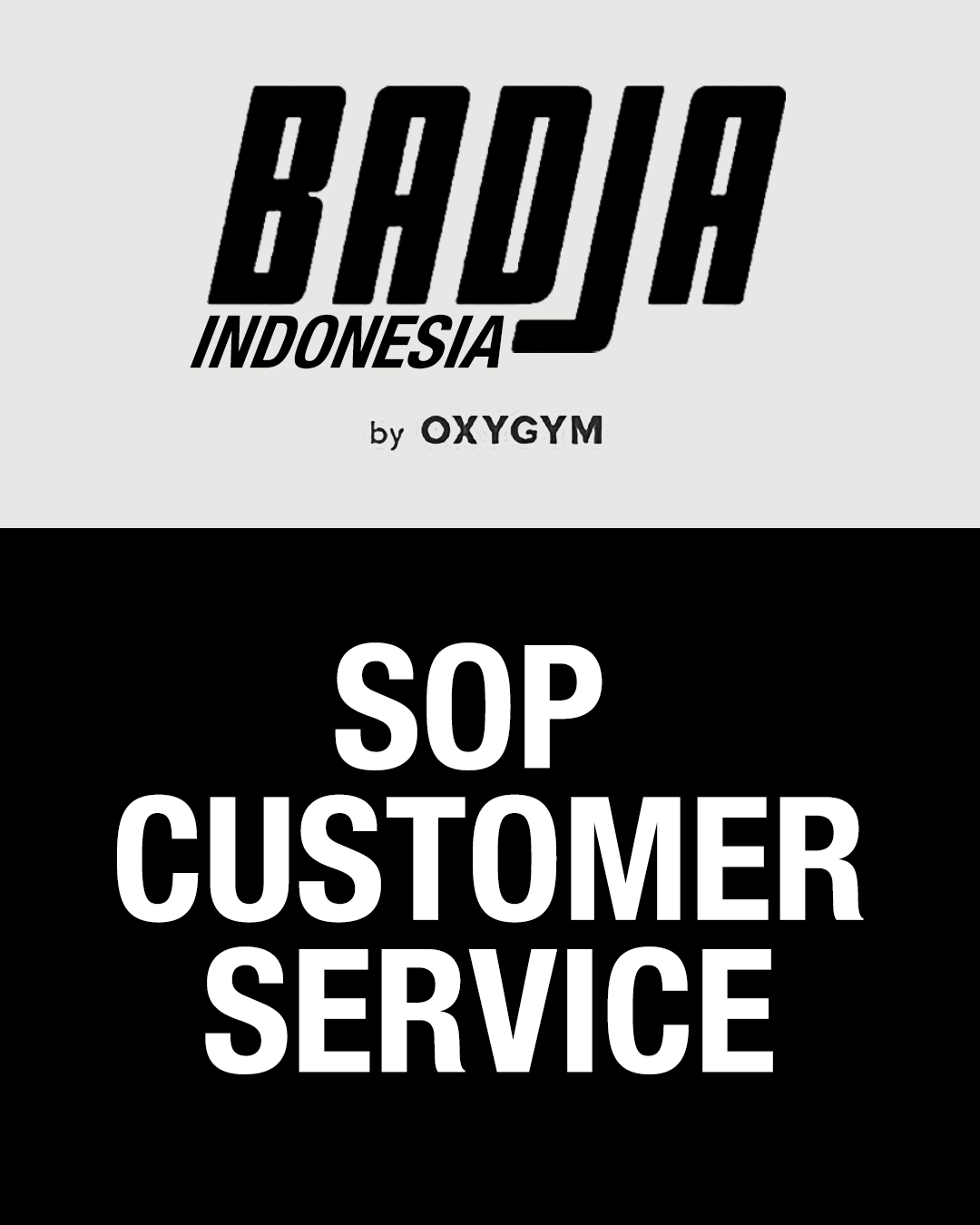 Customer Service Standart Operational Procedure