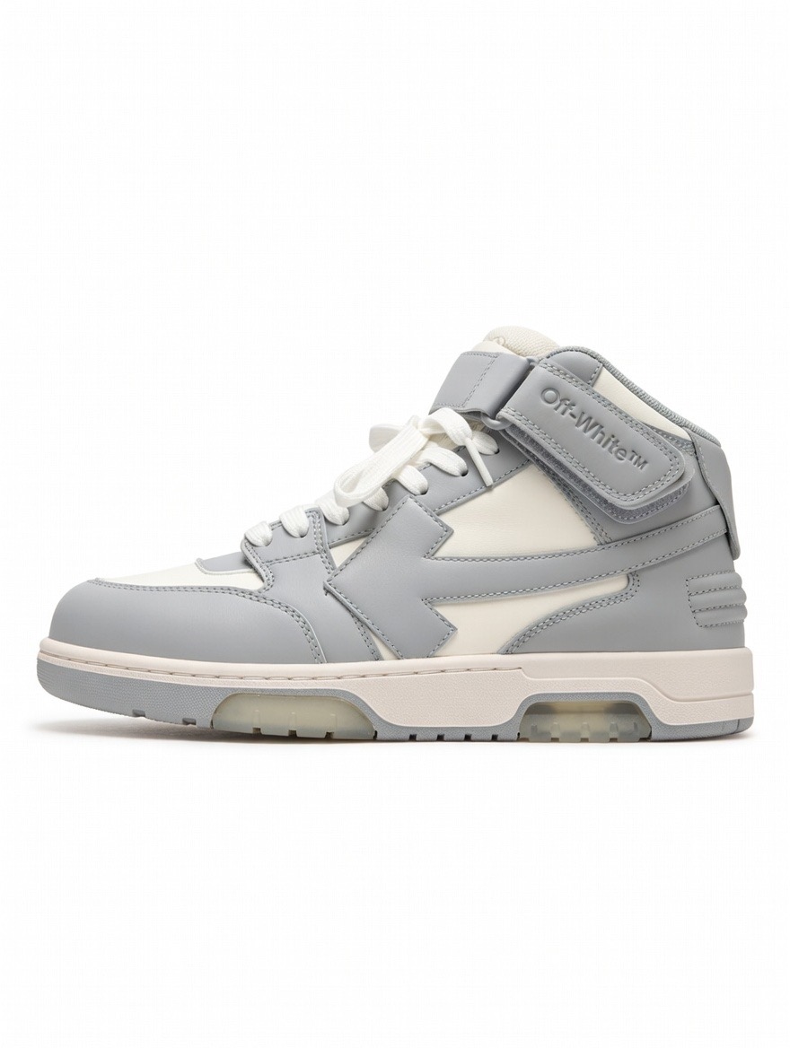 Tenis Off-White hi-top Out of office Talla 40 EU/25 mx Unisex