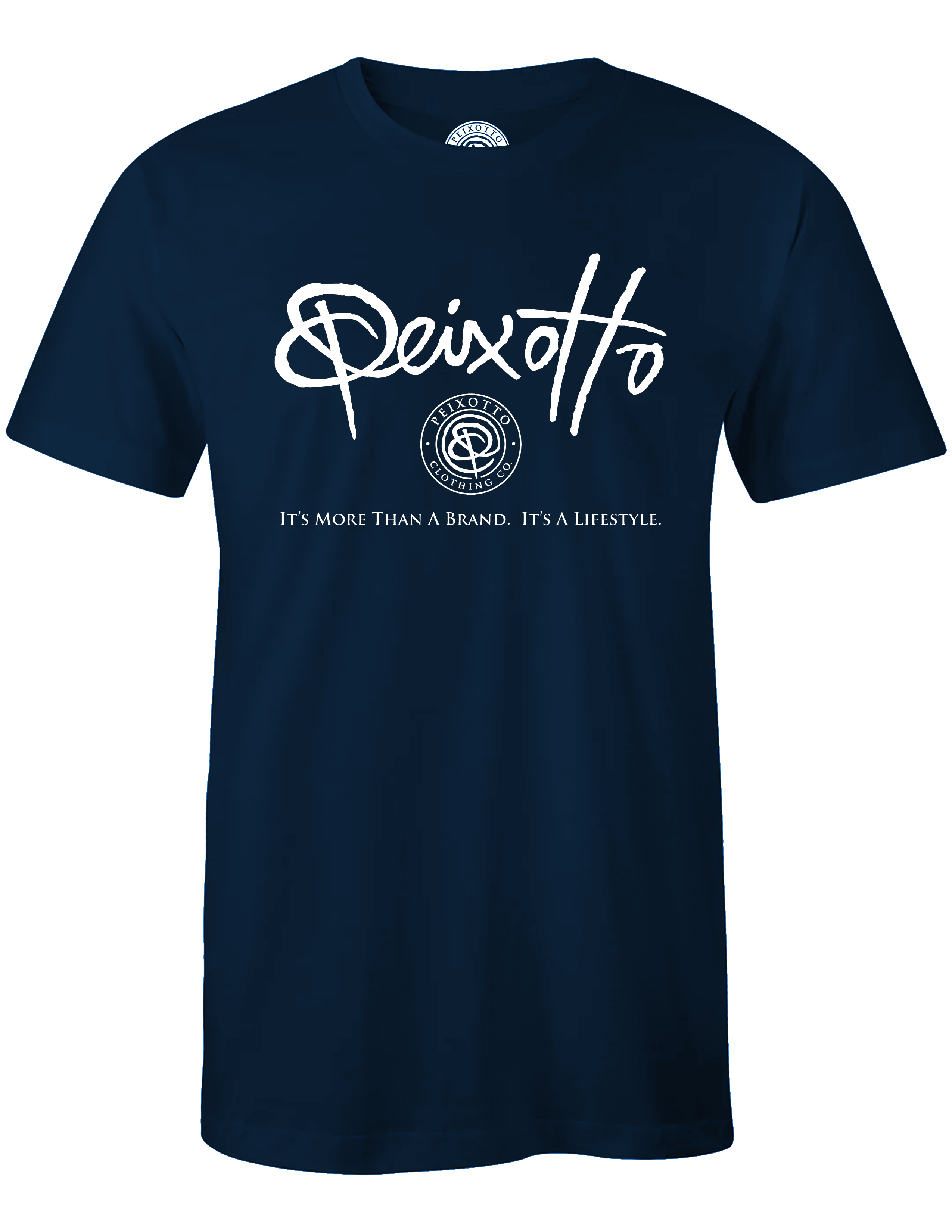 Peixotto White Logo Tee