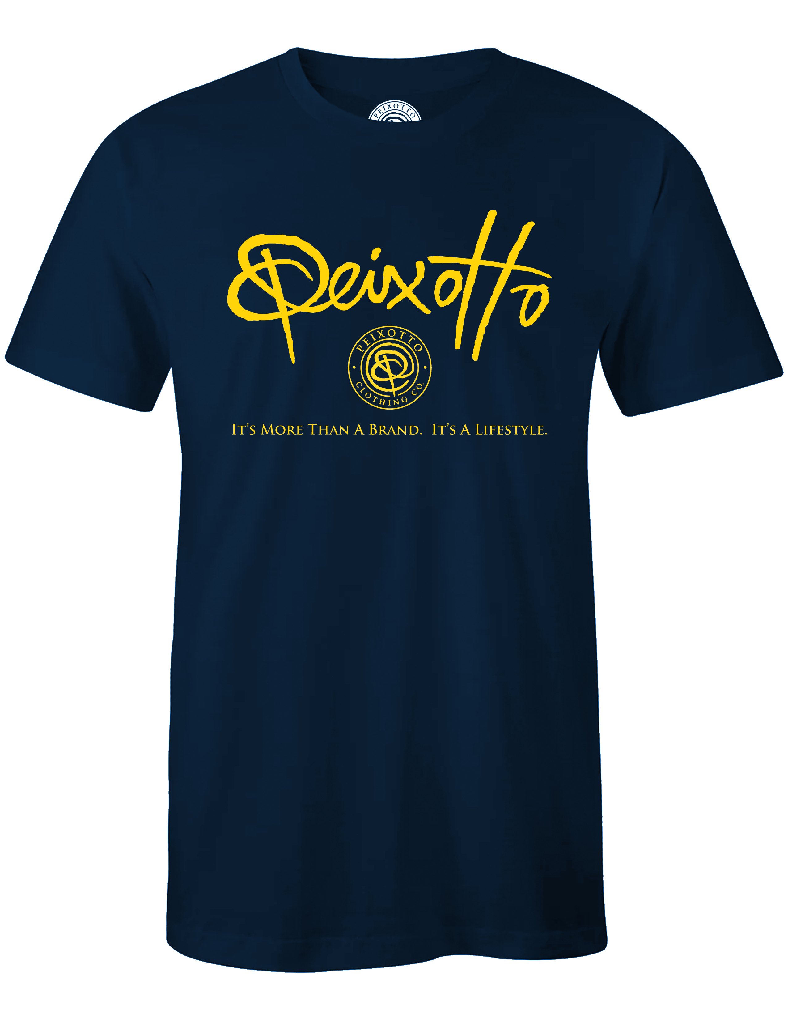 Peixotto Yellow Logo Tee