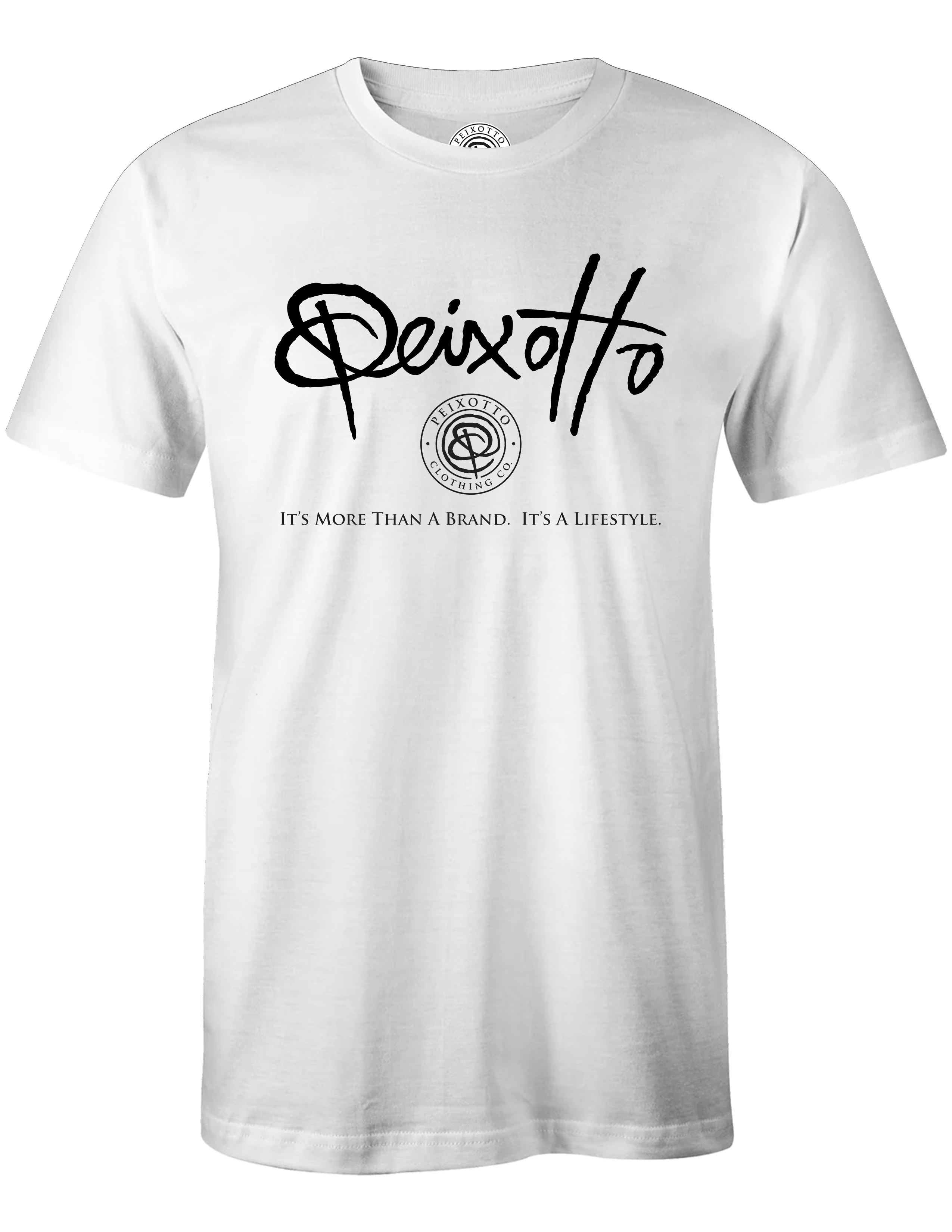 Peixotto Black Logo Tee