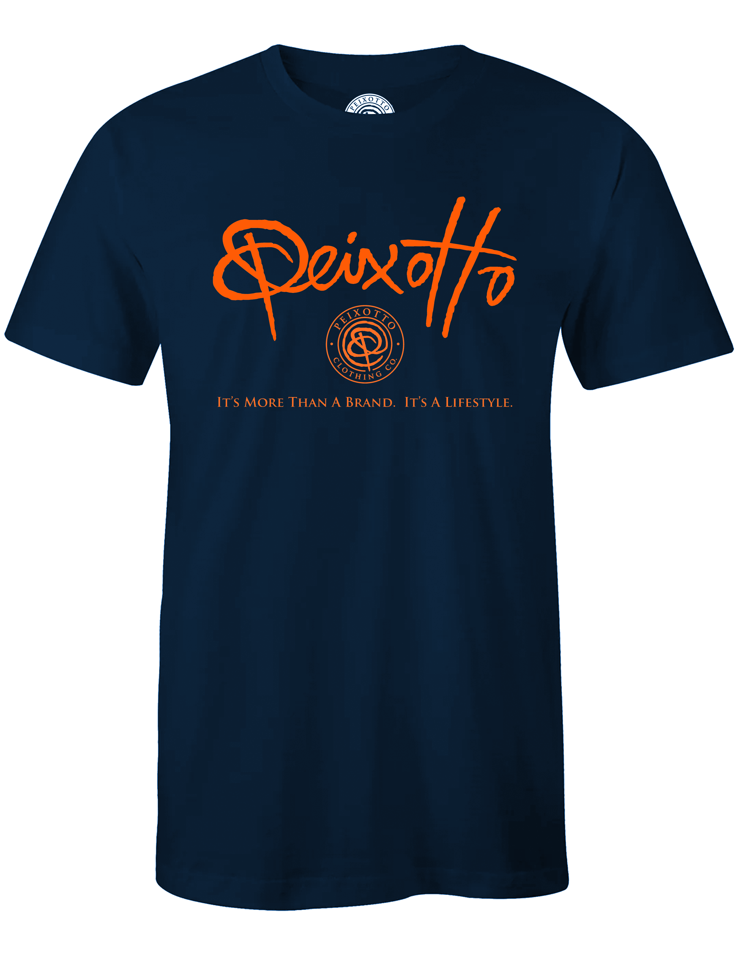 Peixotto Orange Logo Tee