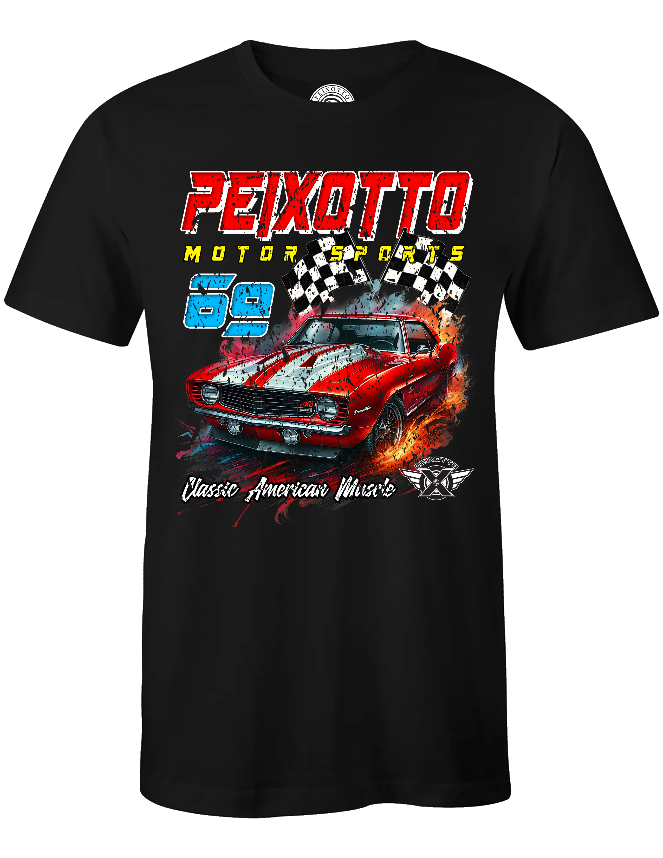 Peixotto Motor Sports Graphic T-Shirt