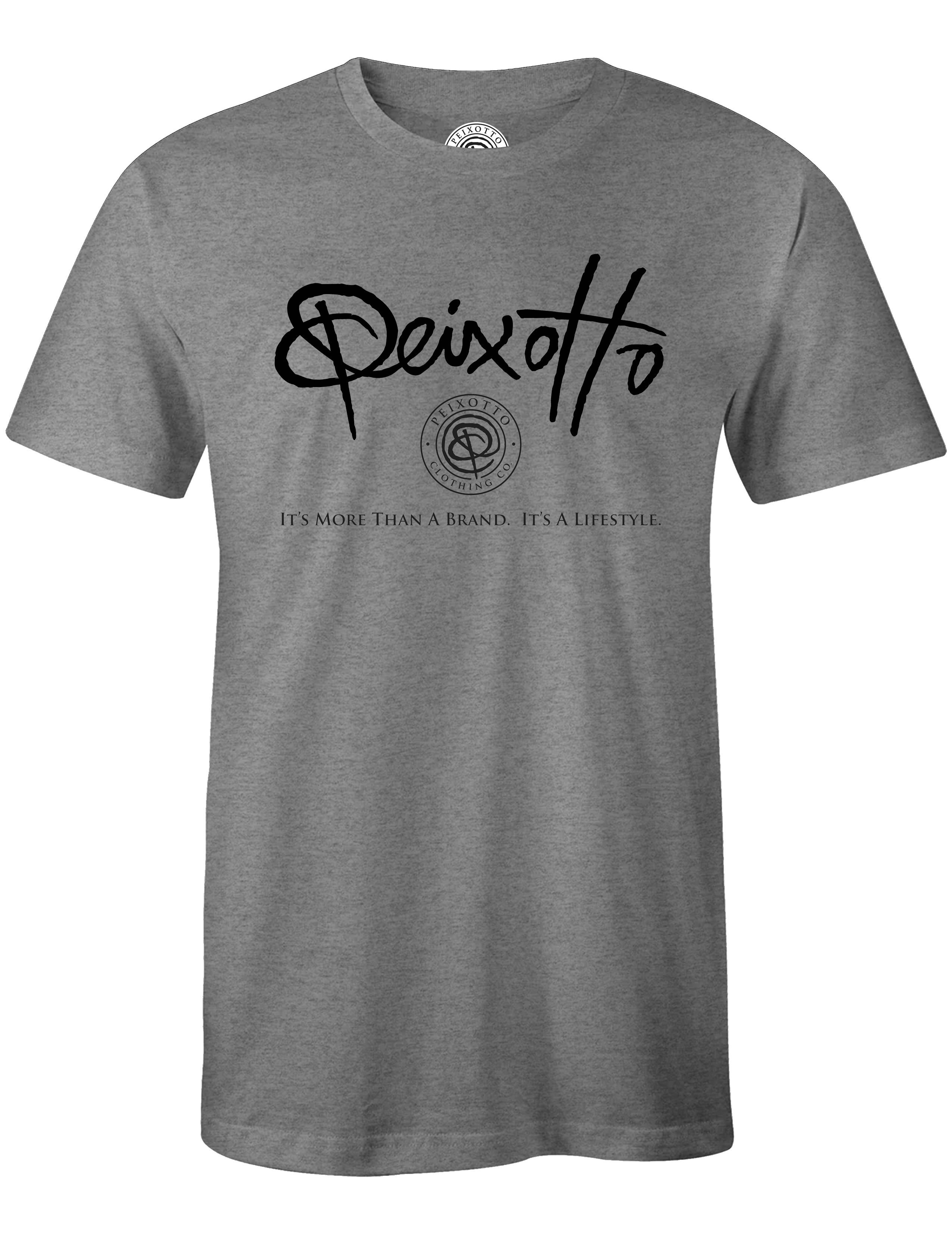 Peixotto Black Logo Tee