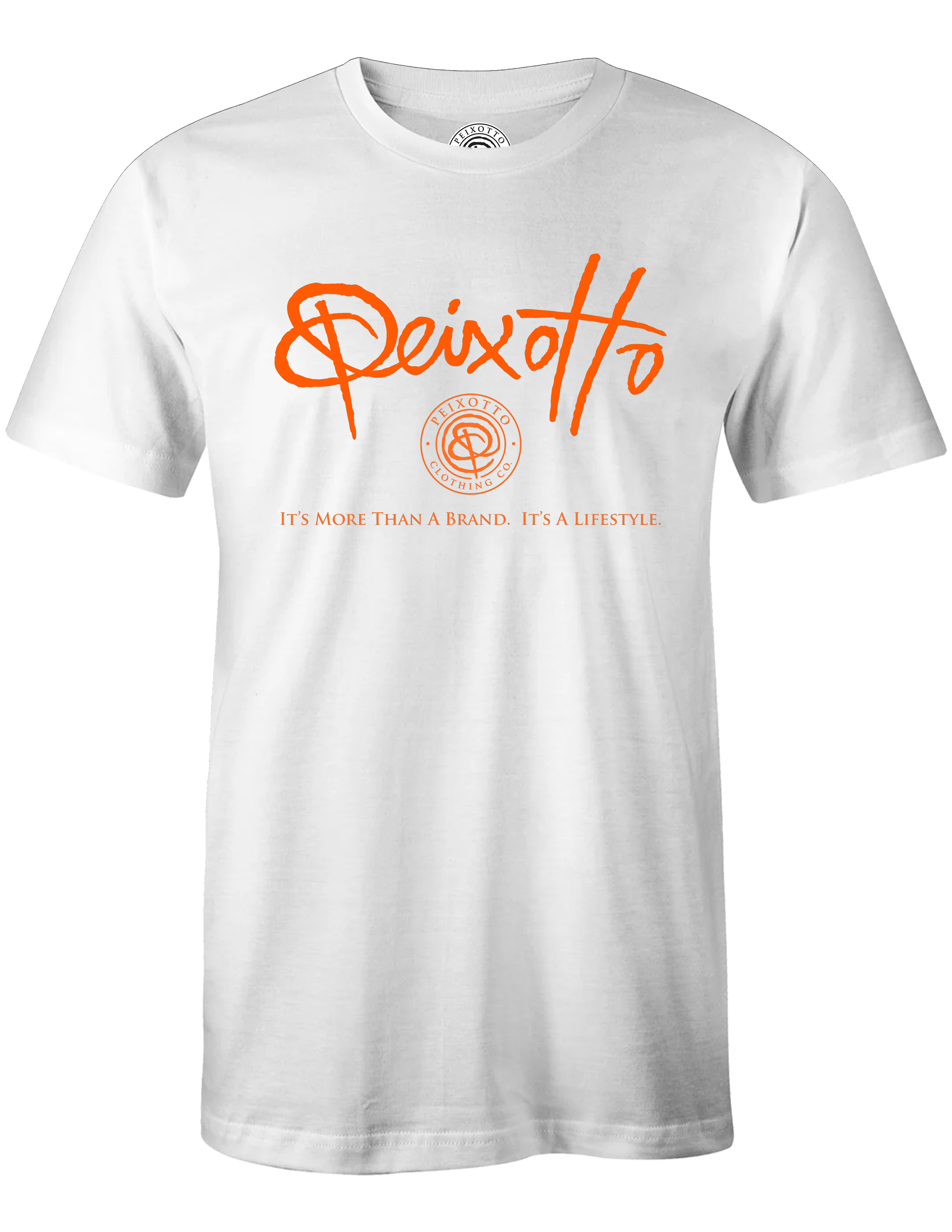Peixotto Orange Logo Tee