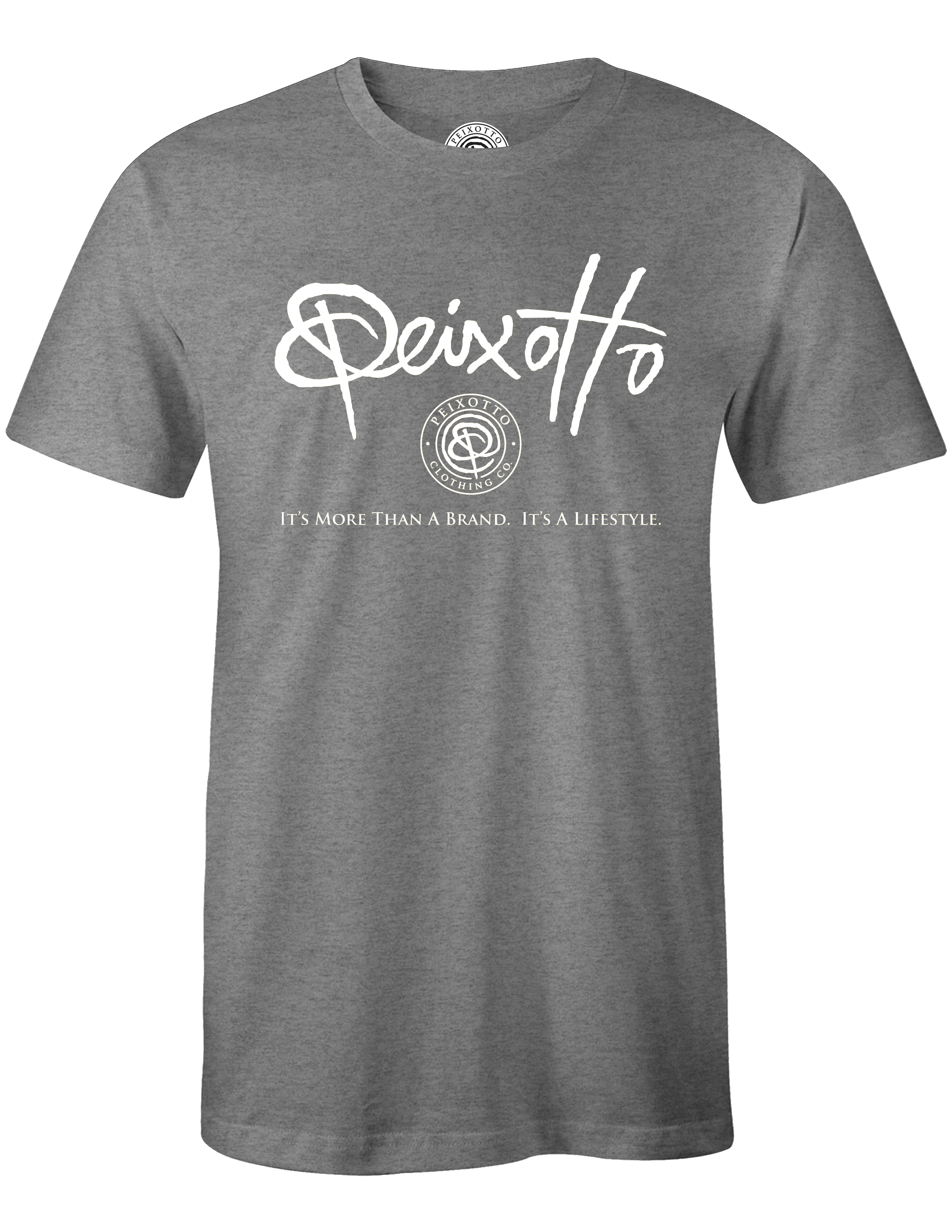 Peixotto White Logo Tee