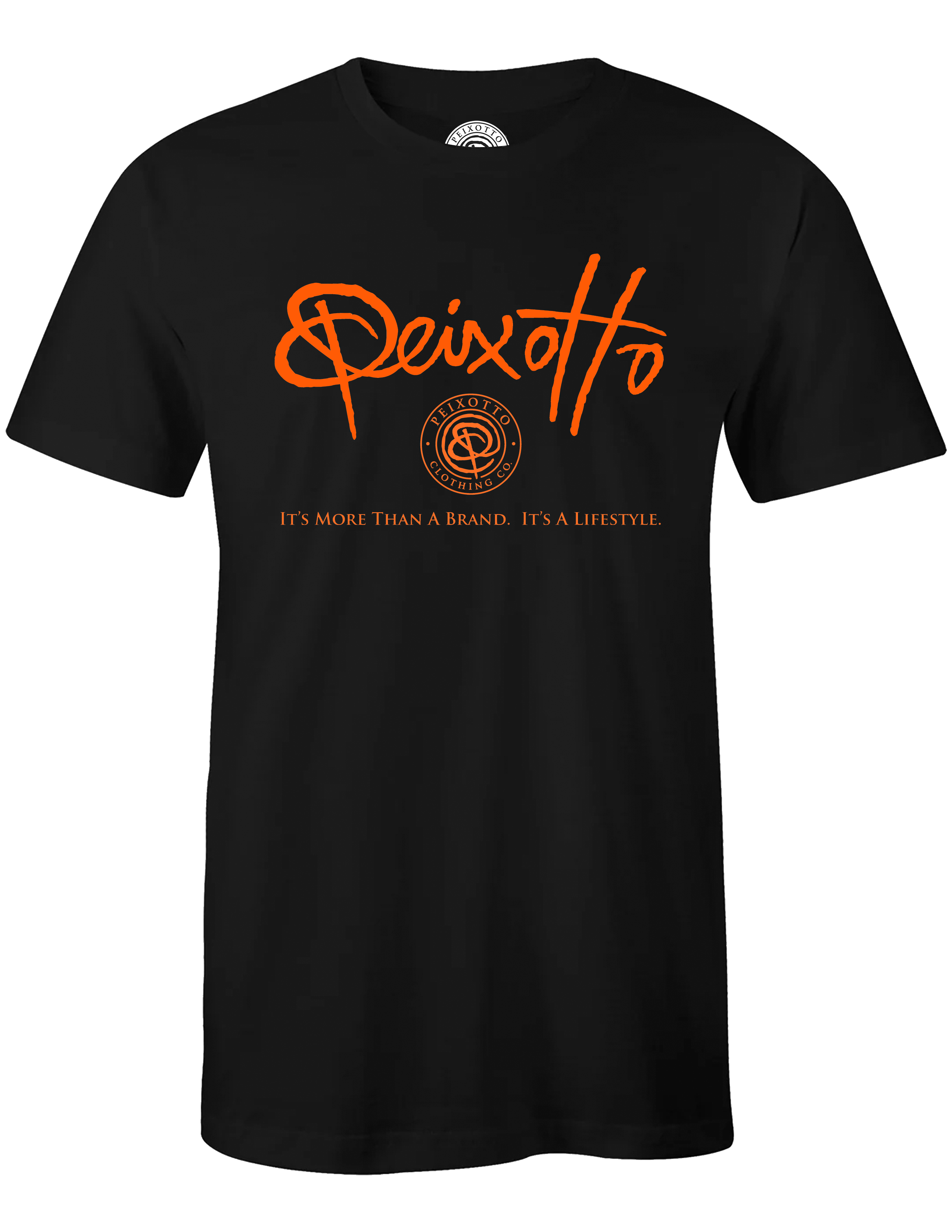 Peixotto Orange Logo Tee
